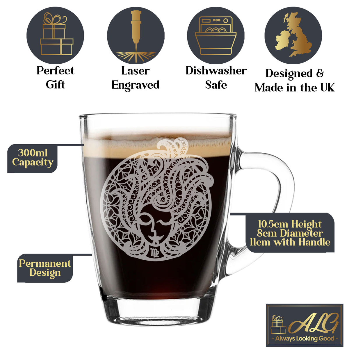 Glass Coffee Mug