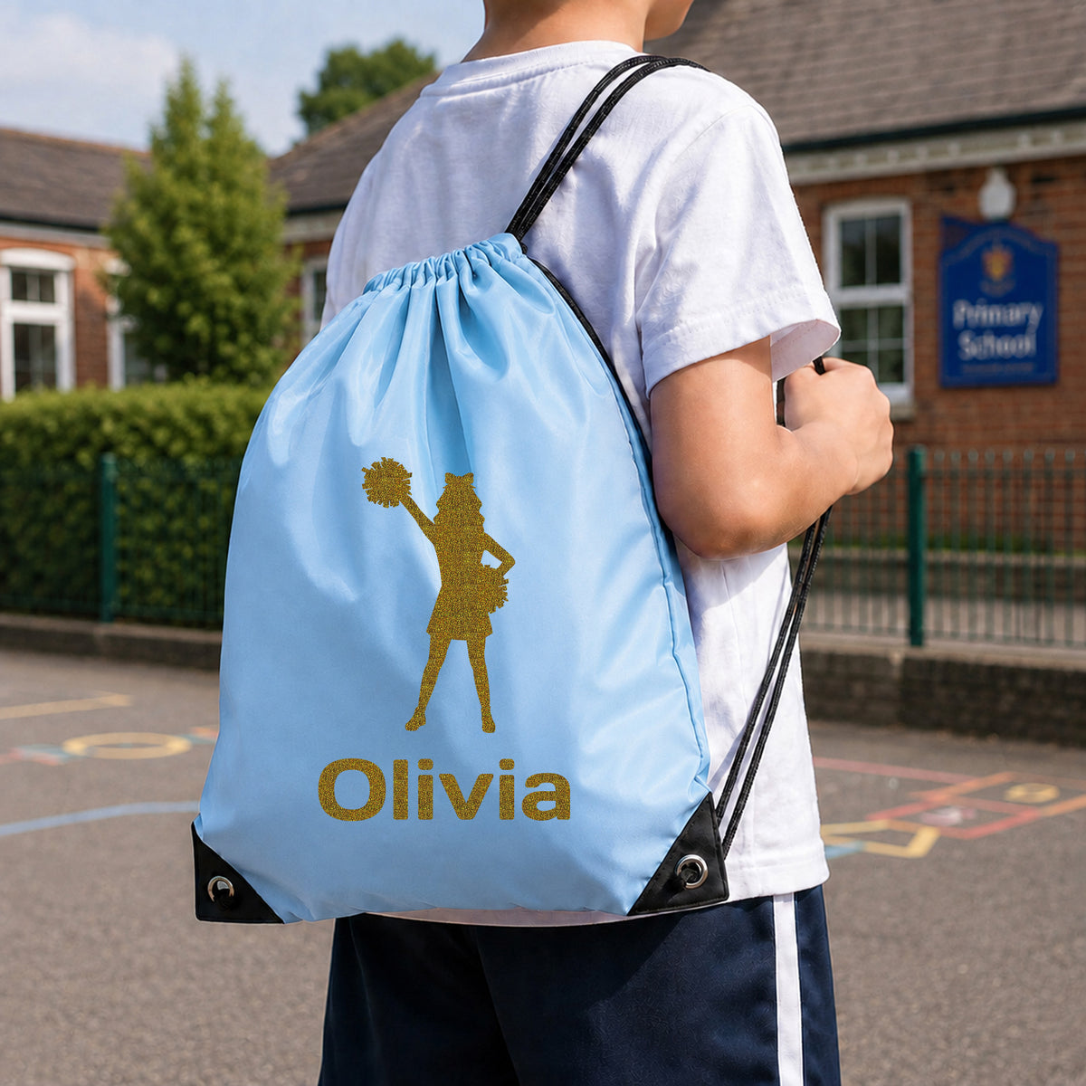 Sky Blue Gym Sac