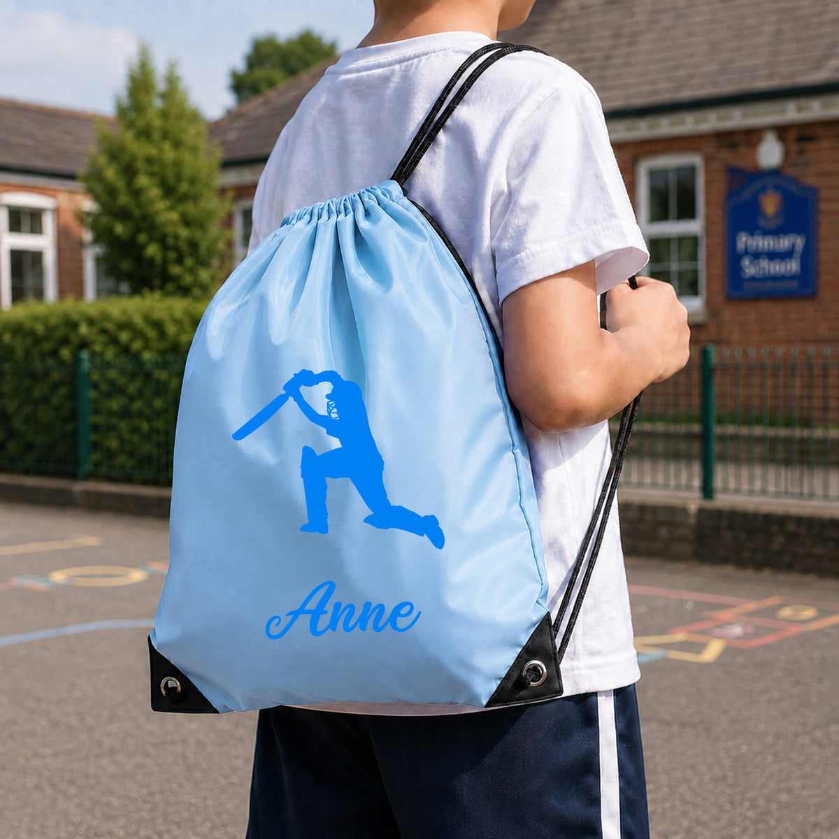 Sky Blue Gym Sac