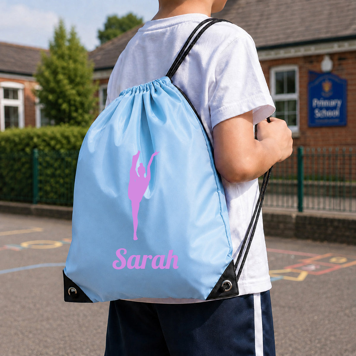 Sky Blue Gym Sac