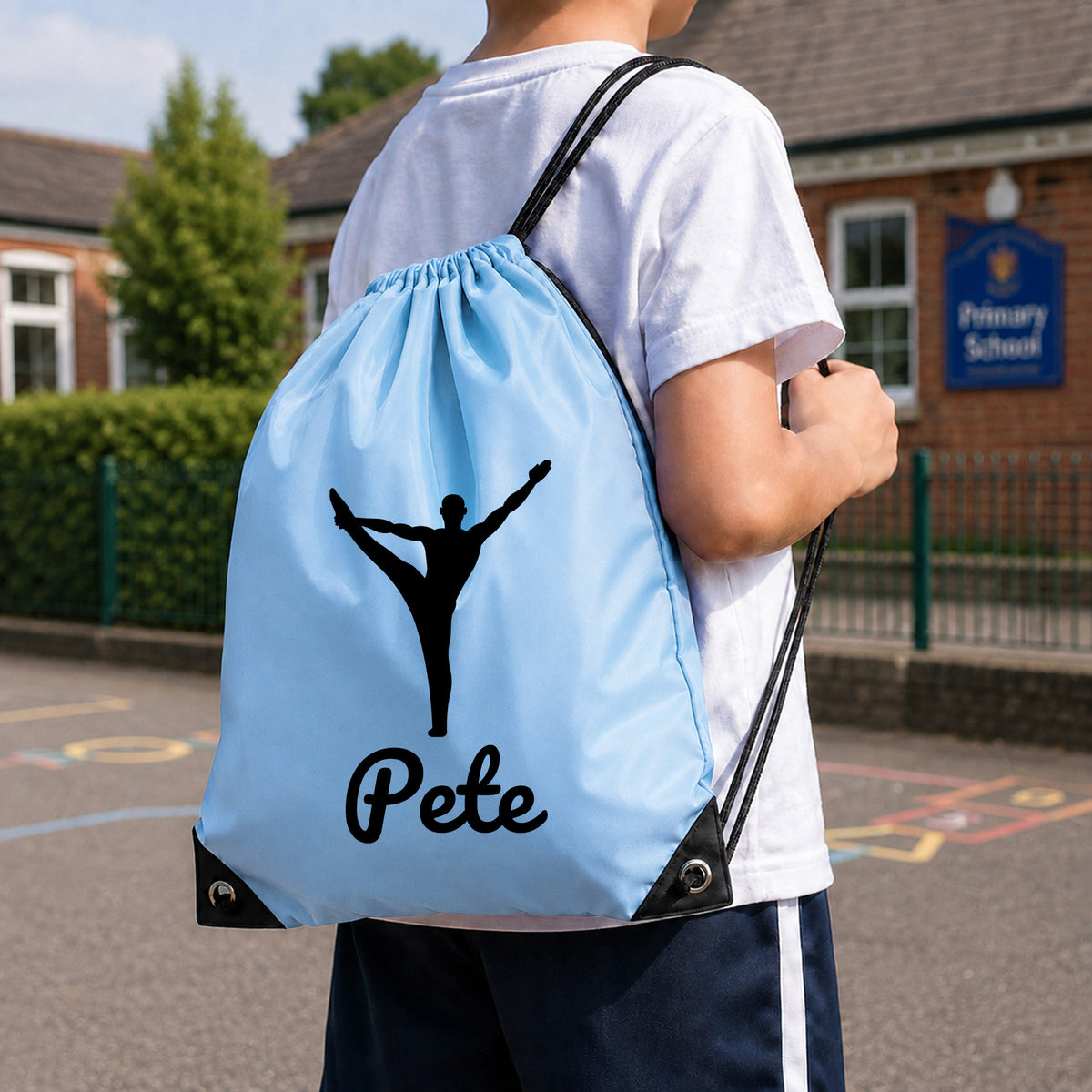 Sky Blue Gym Sac