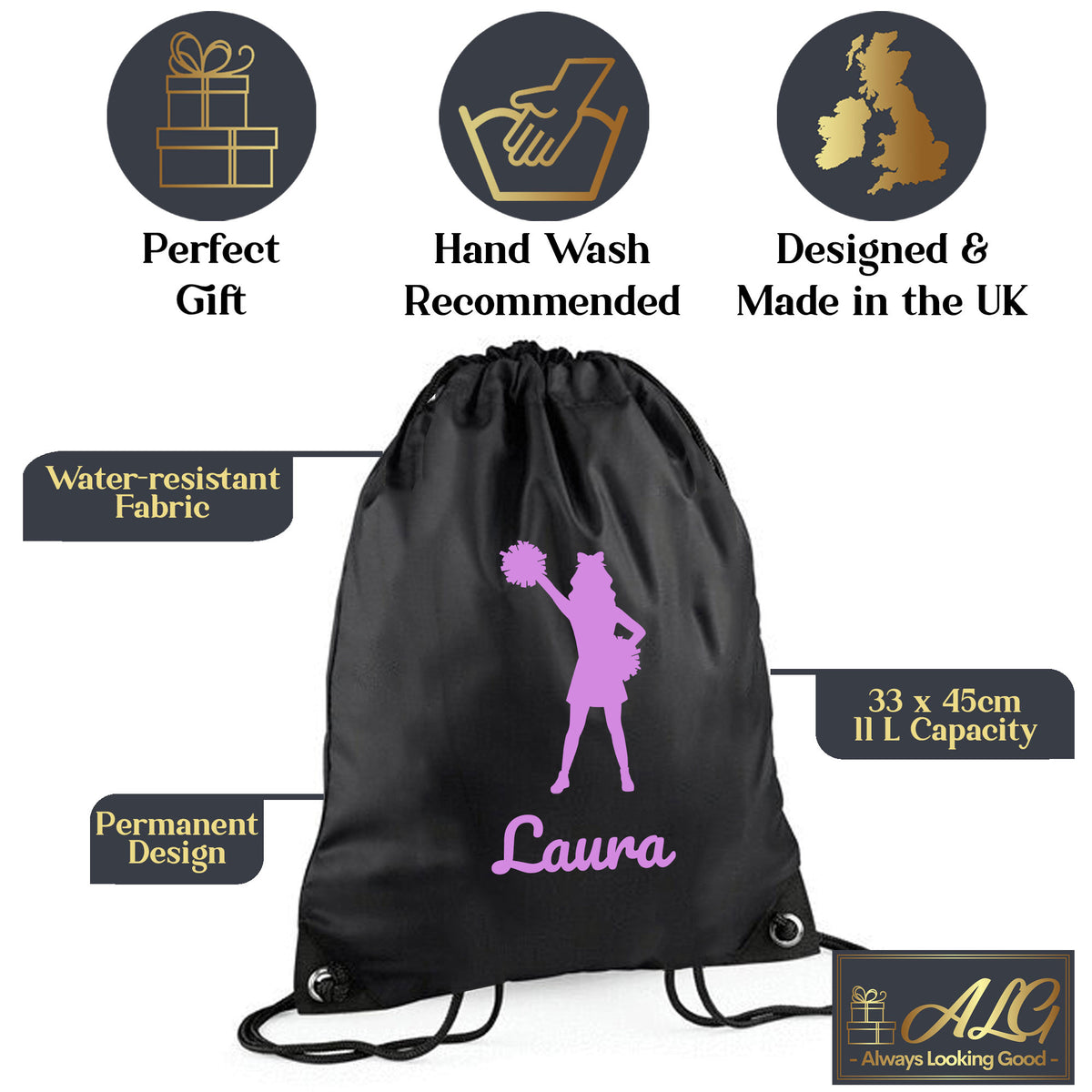 Black Gym Sac