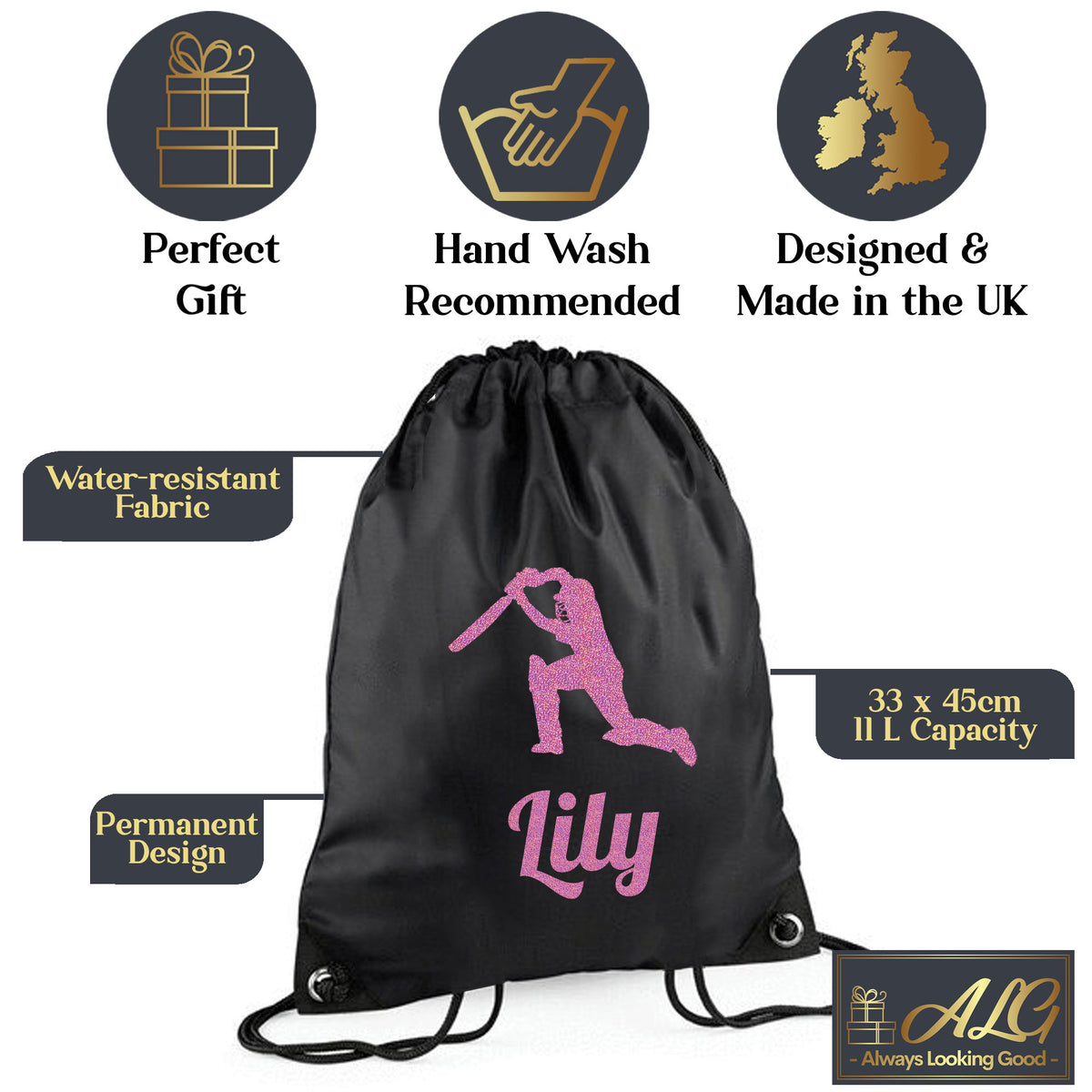 Black Gym Sac