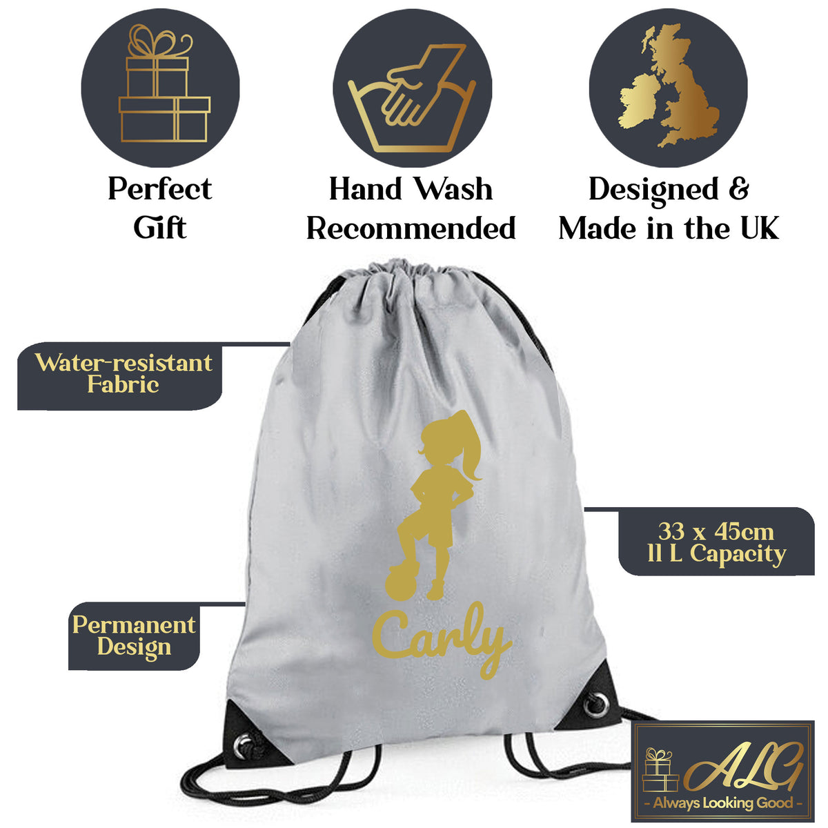 Ice Silver Gym Sac
