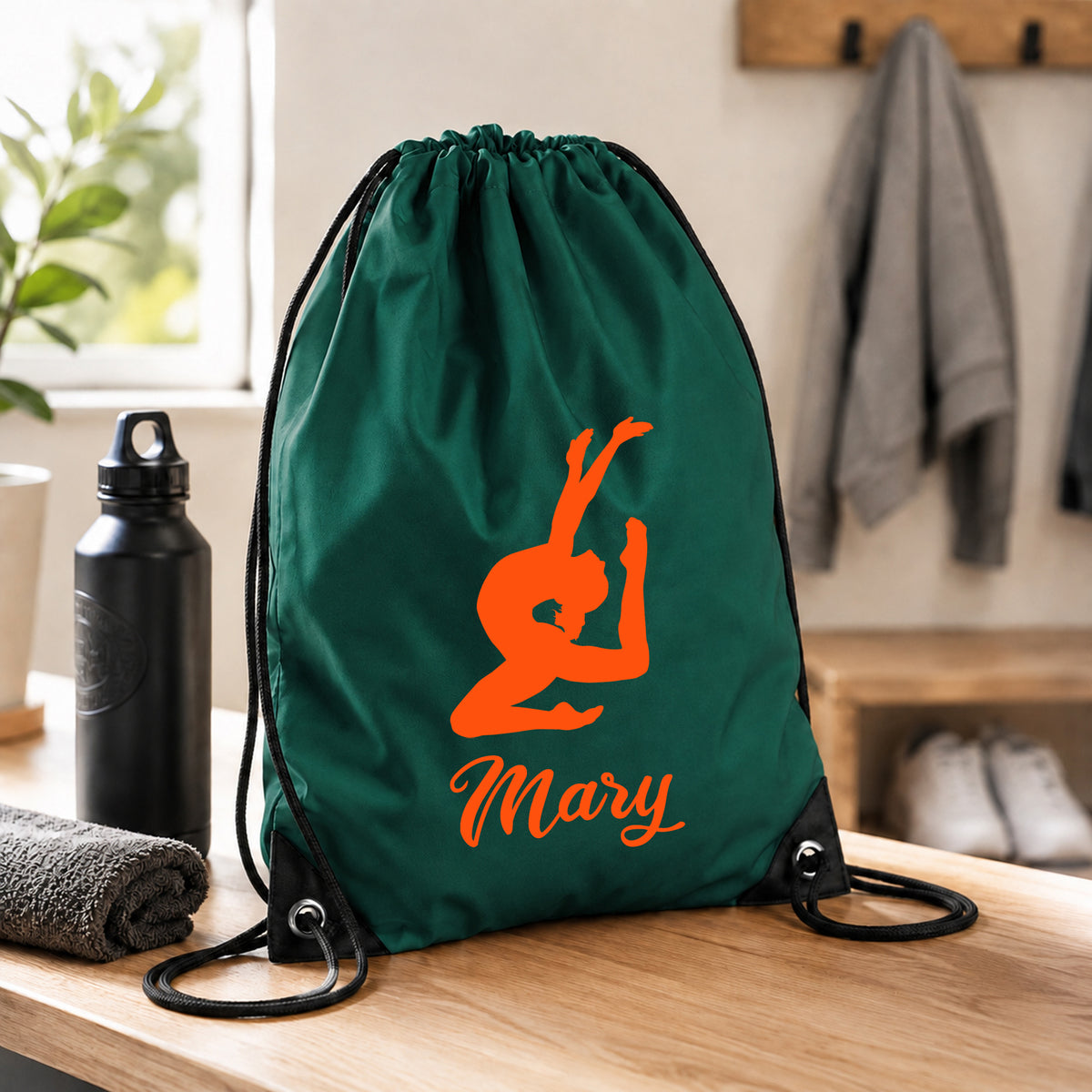 Bottle Green Gym Sac