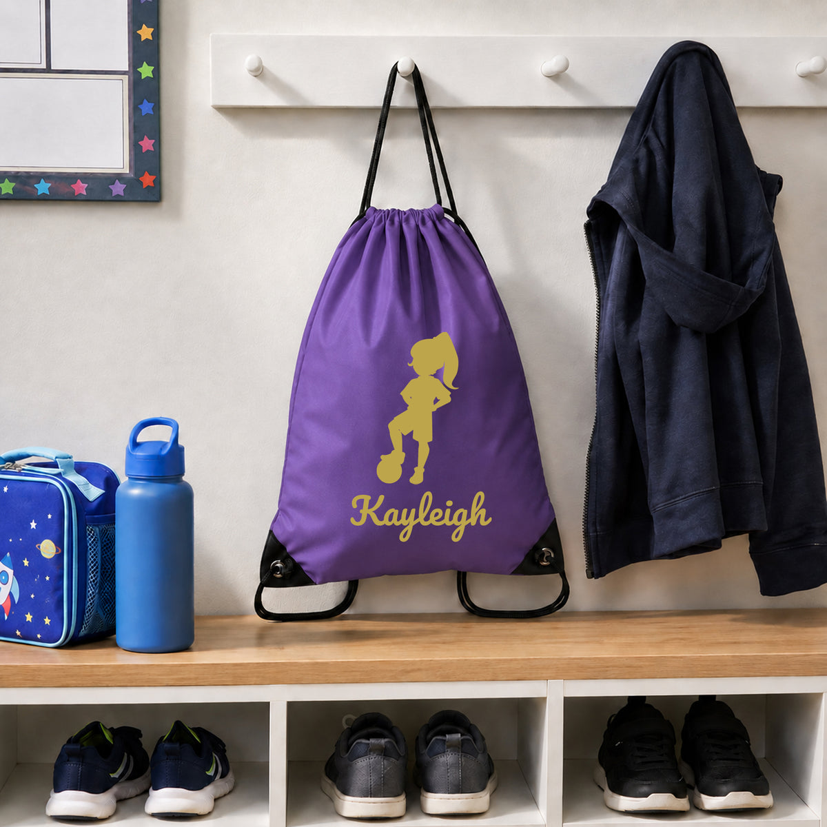 Purple Gym Sac