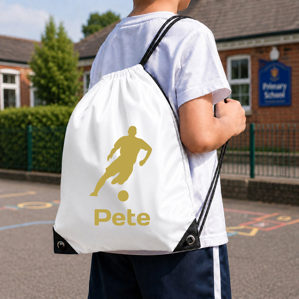 White Gym Sac