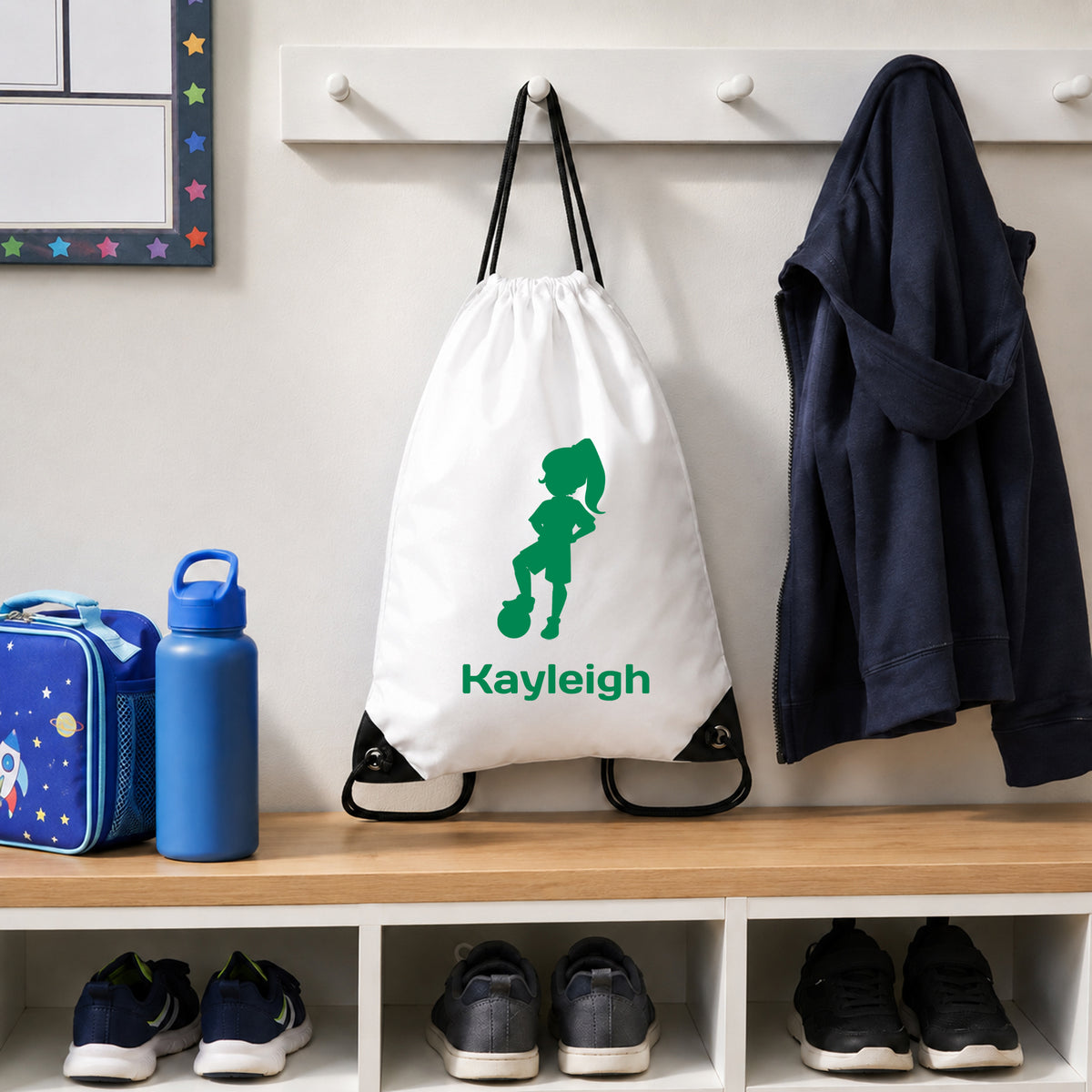 White Gym Sac
