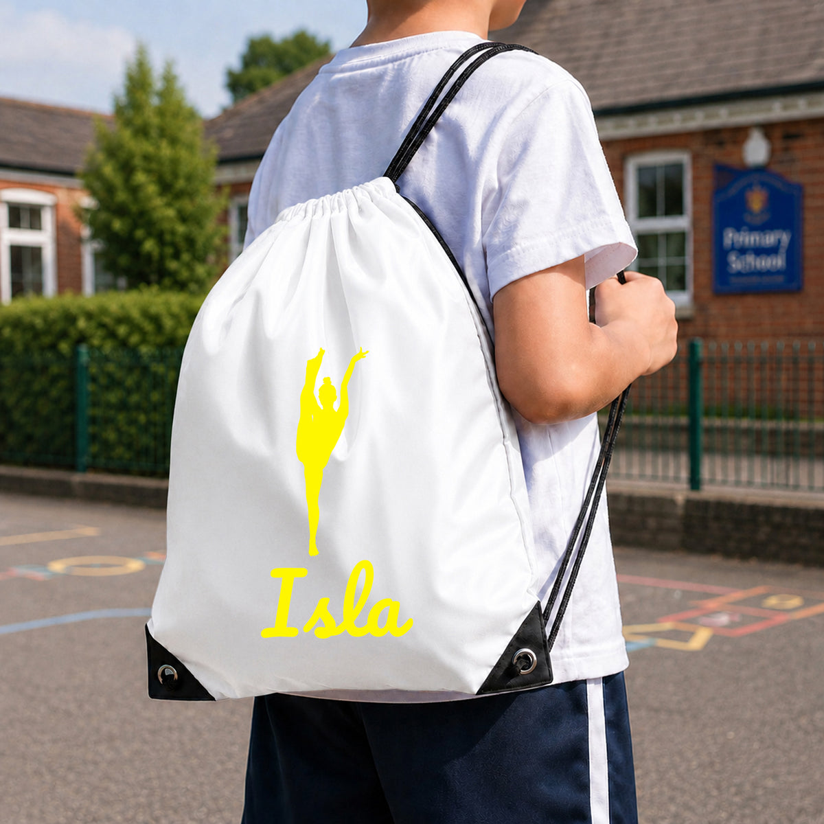 White Gym Sac