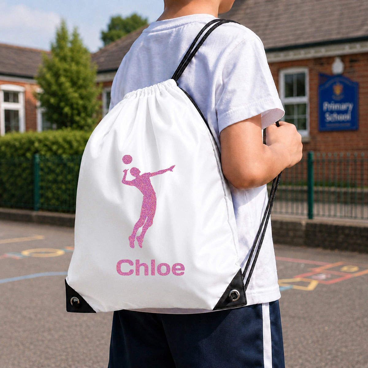 White Gym Sac