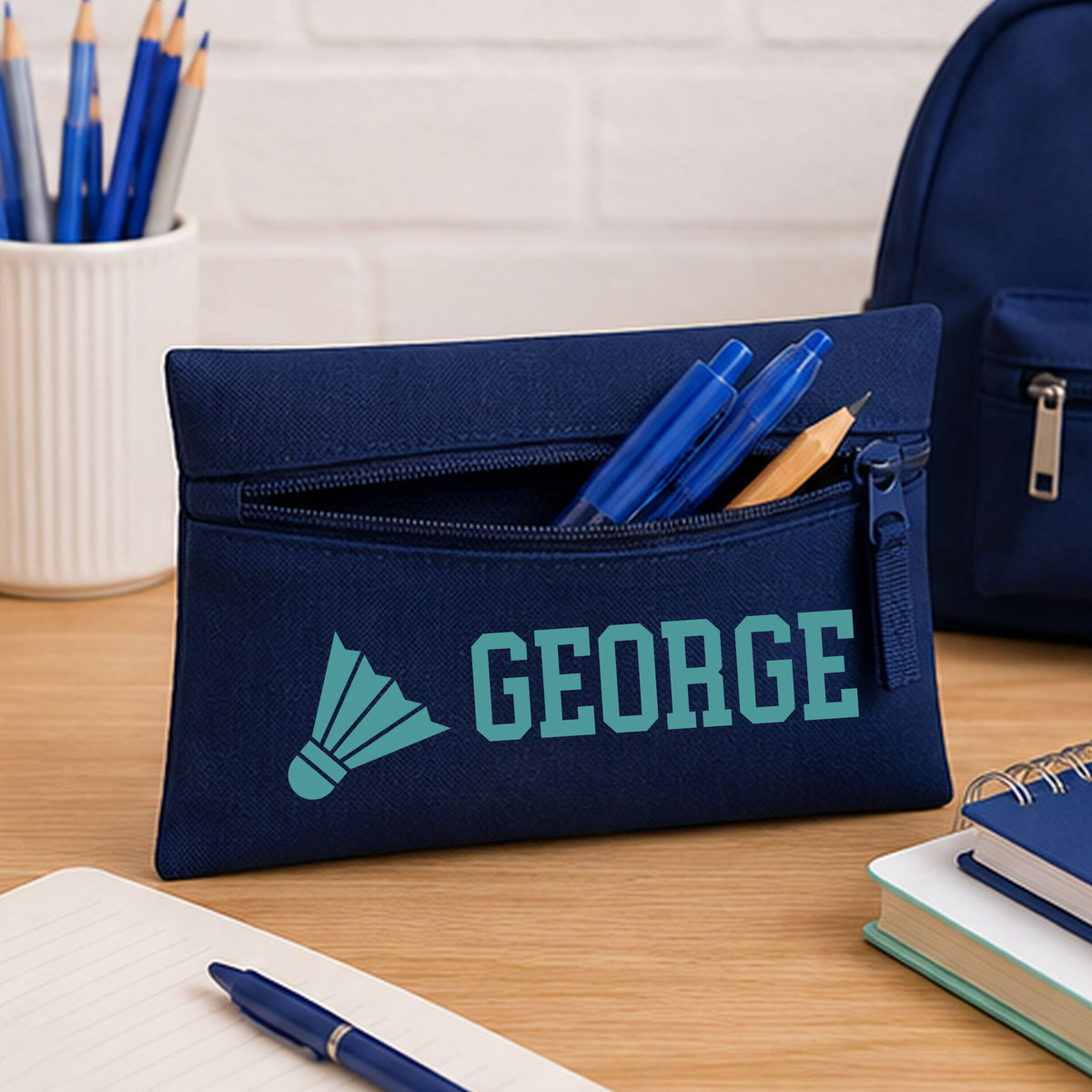 Navy Pencil Case