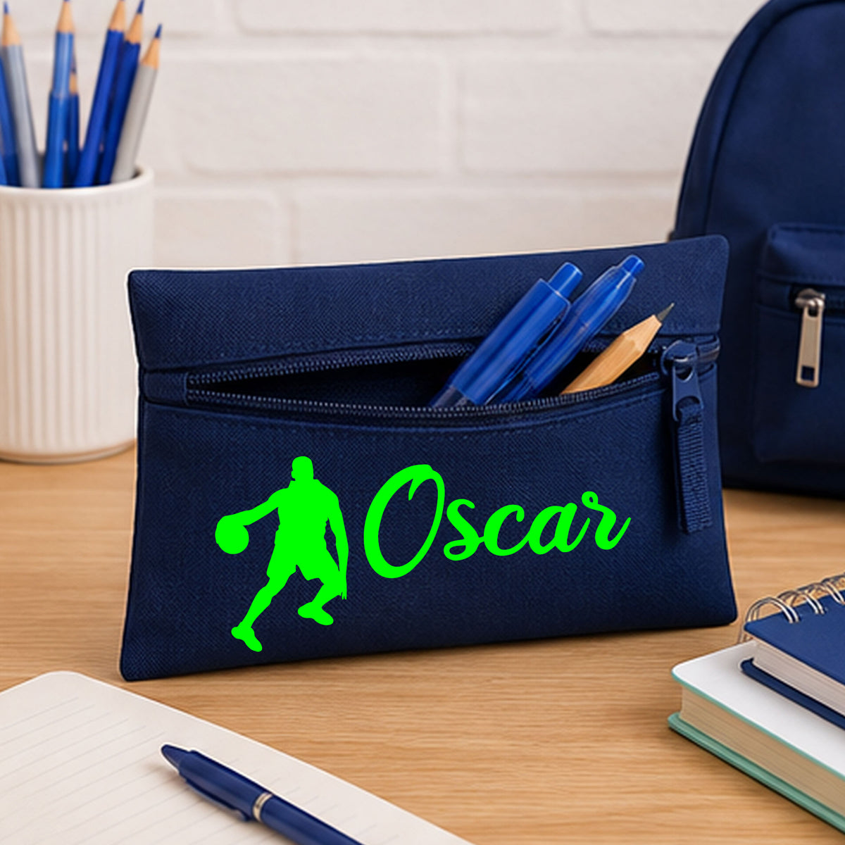 Navy Pencil Case