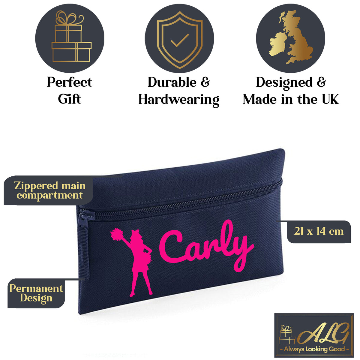 Navy Pencil Case