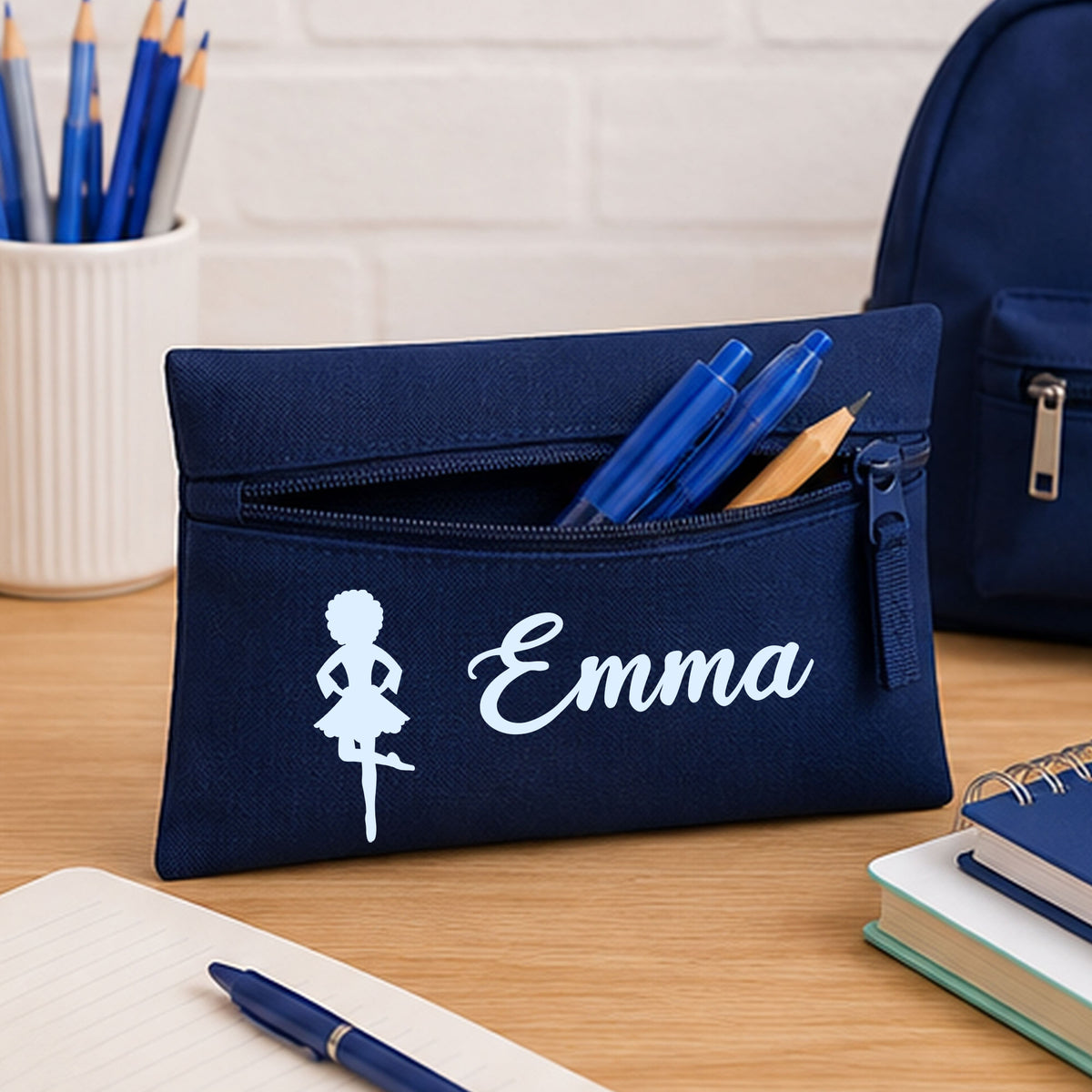 Navy Pencil Case