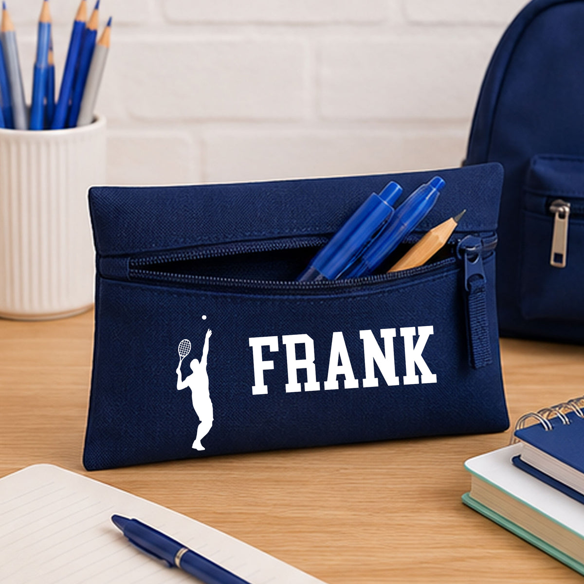 Navy Pencil Case