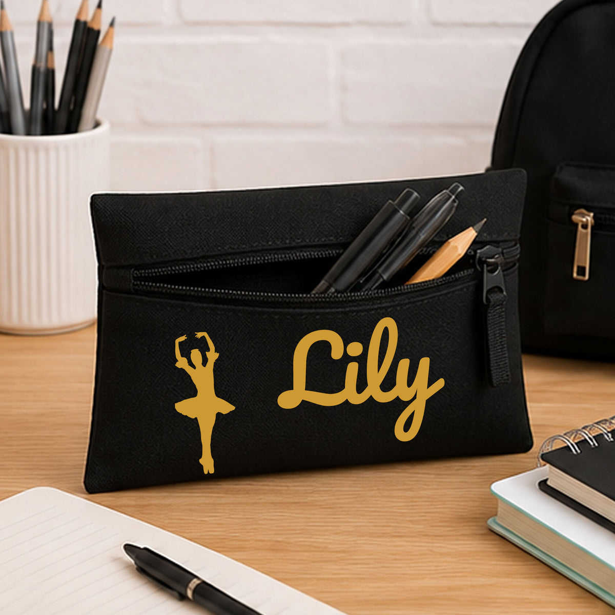 Black Pencil Case
