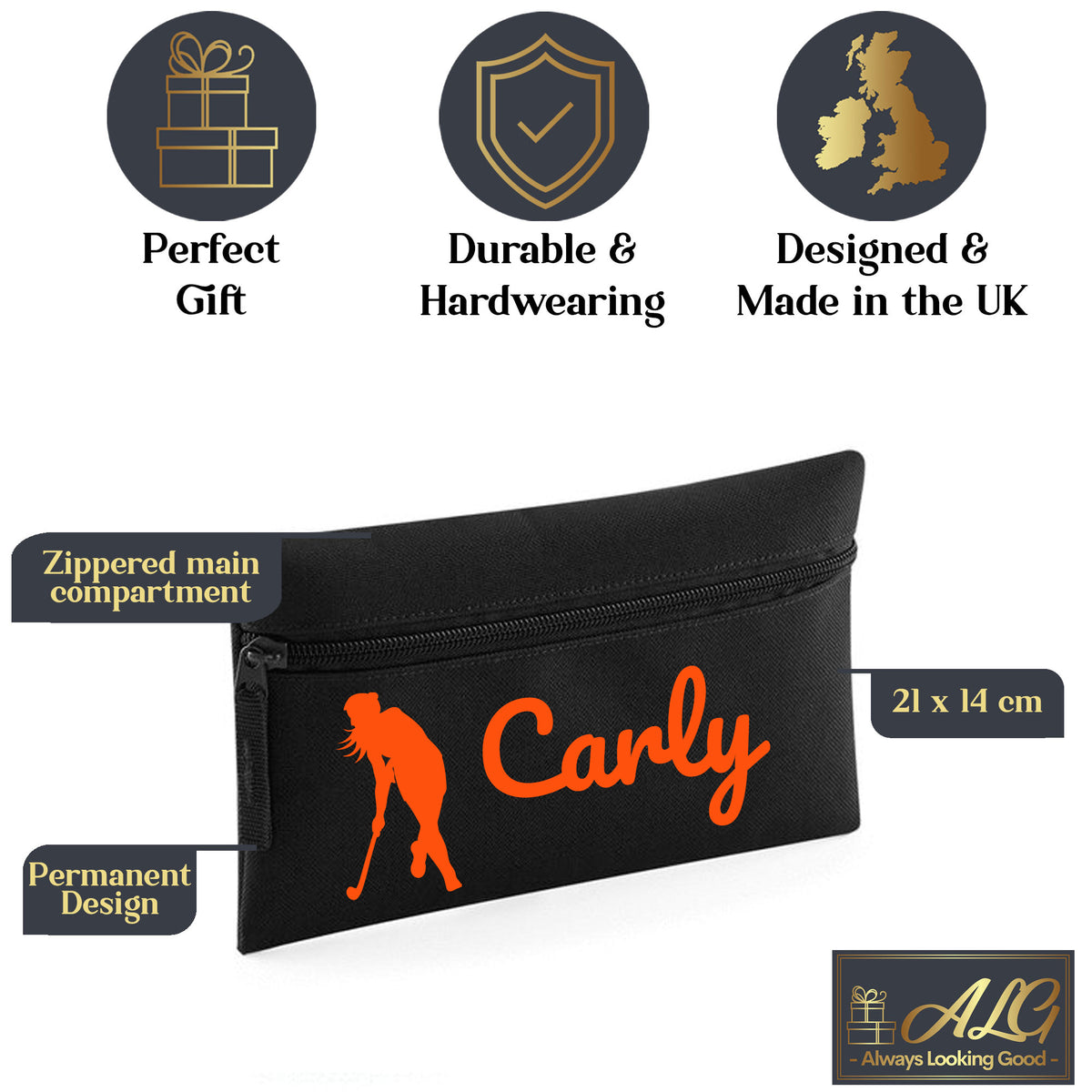Black Pencil Case