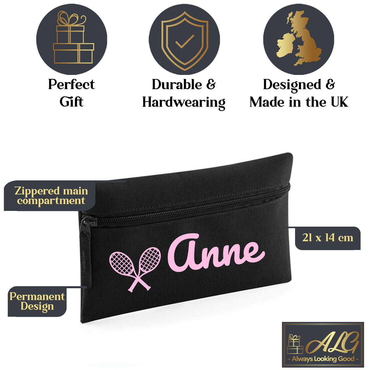 Black Pencil Case