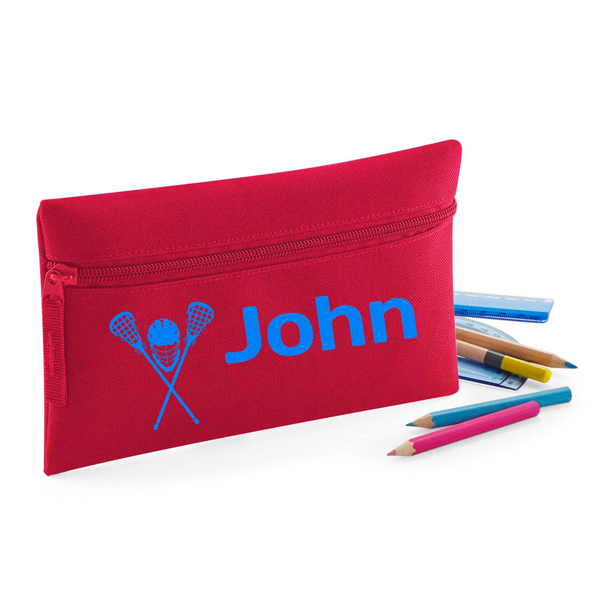 Red Pencil Case