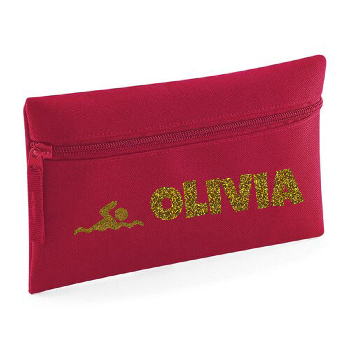 Red Pencil Case