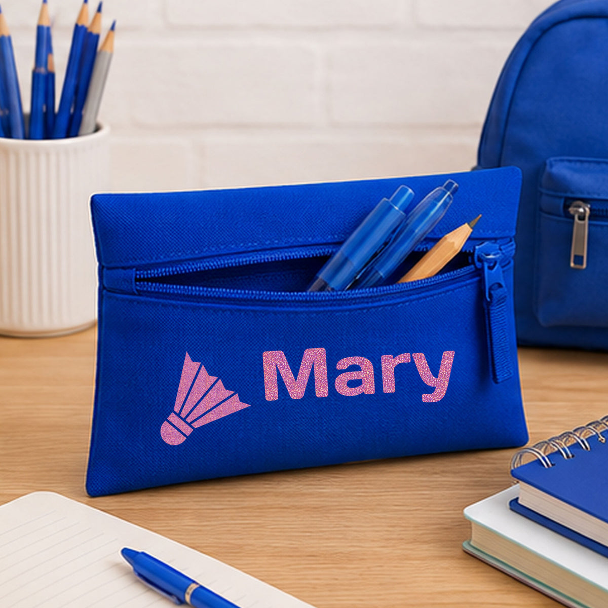 Royal Blue Pencil Case