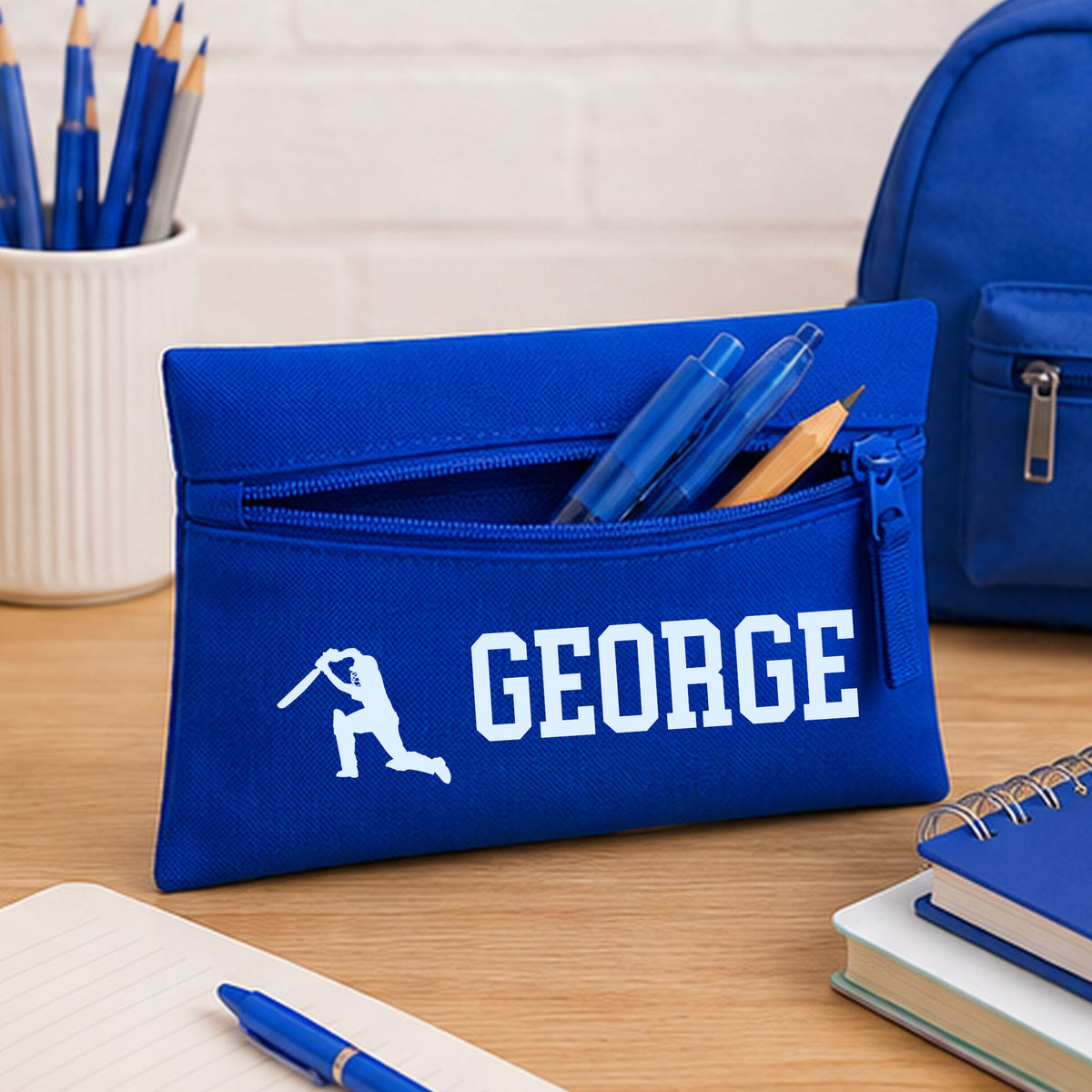 Royal Blue Pencil Case