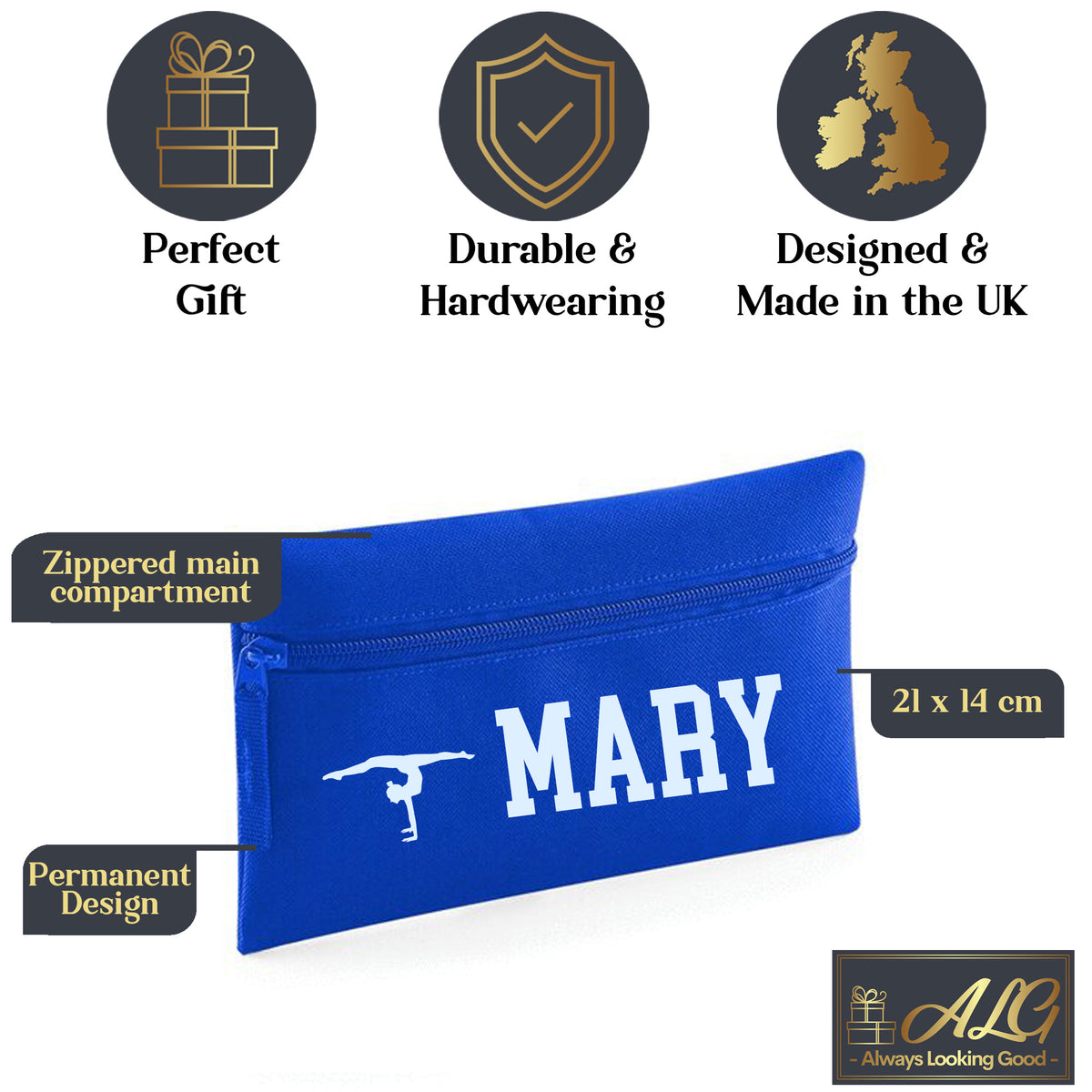 Royal Blue Pencil Case