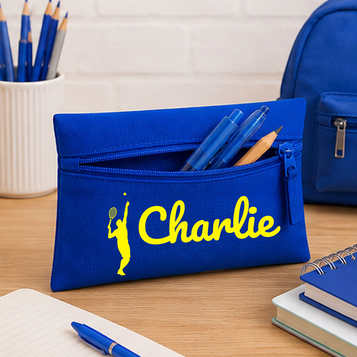 Royal Blue Pencil Case