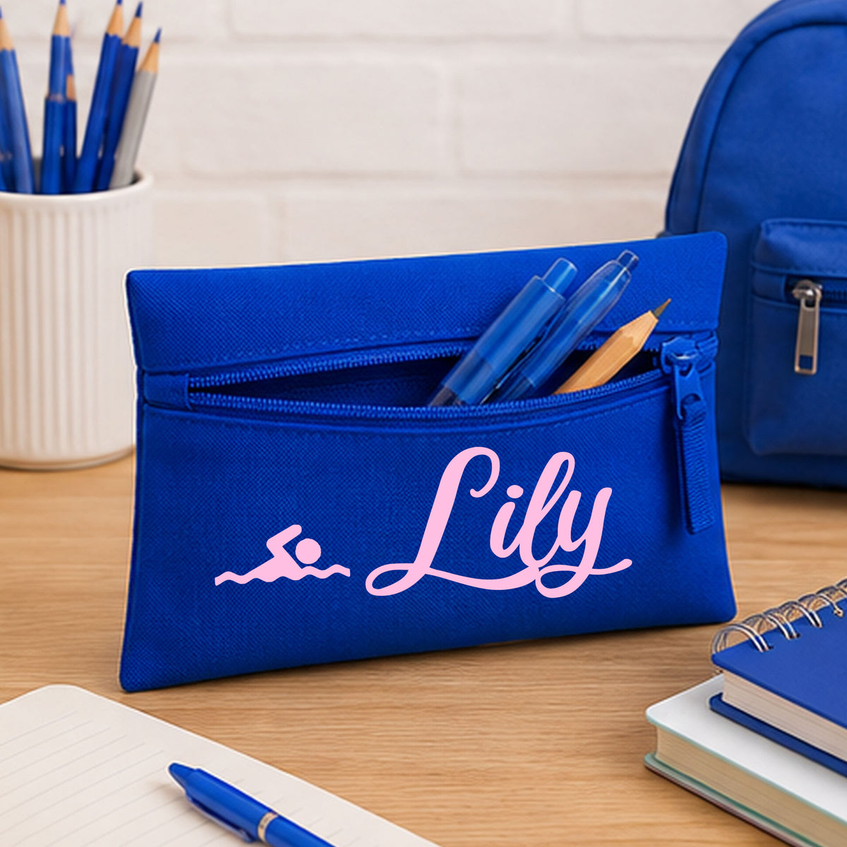 Royal Blue Pencil Case