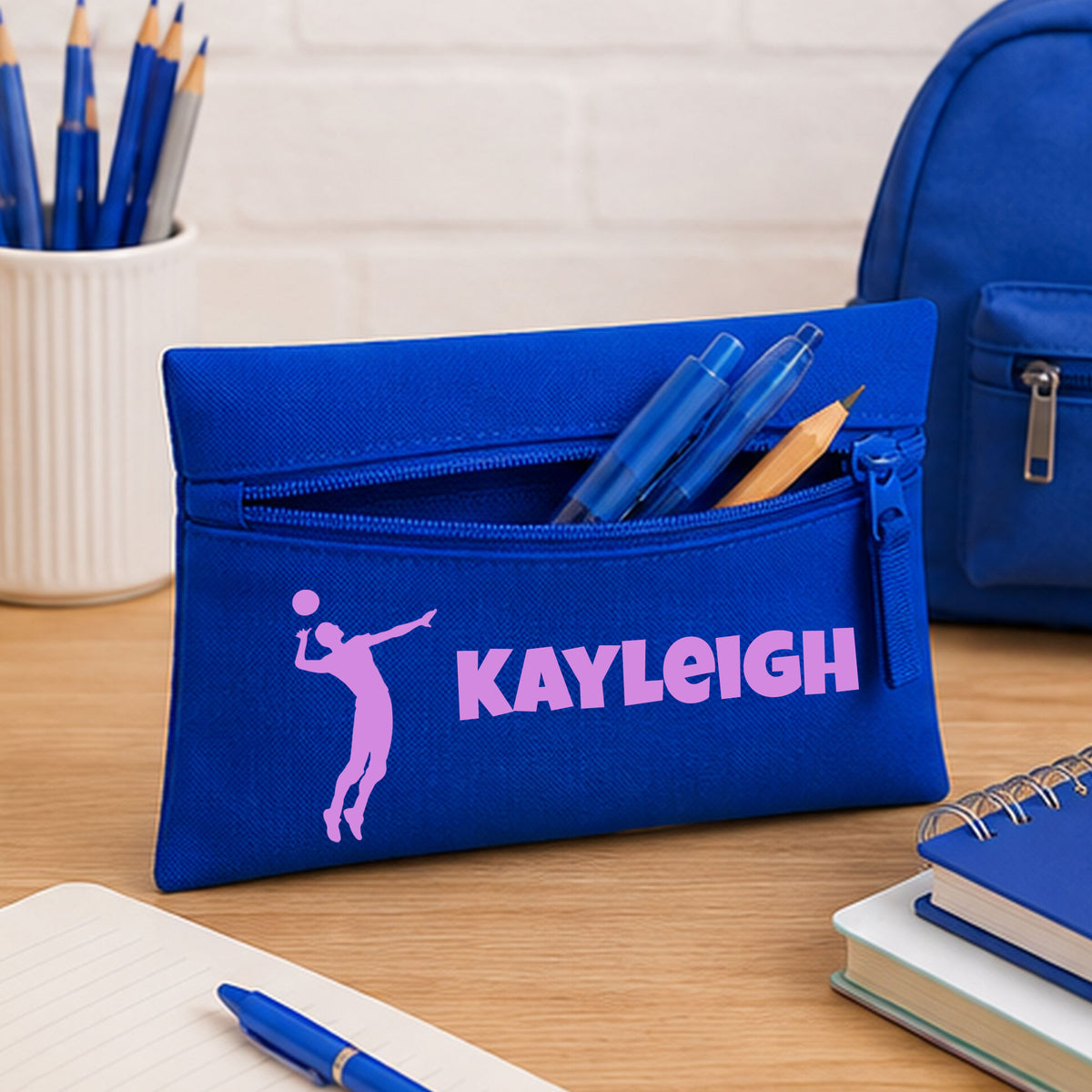 Royal Blue Pencil Case