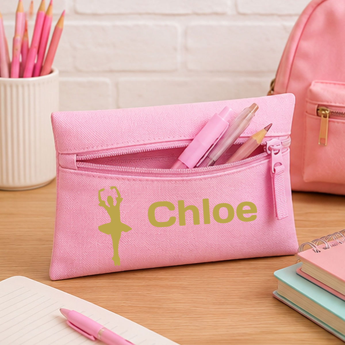 Baby Pink Pencil Case