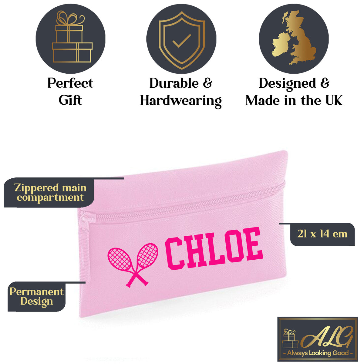 Baby Pink Pencil Case