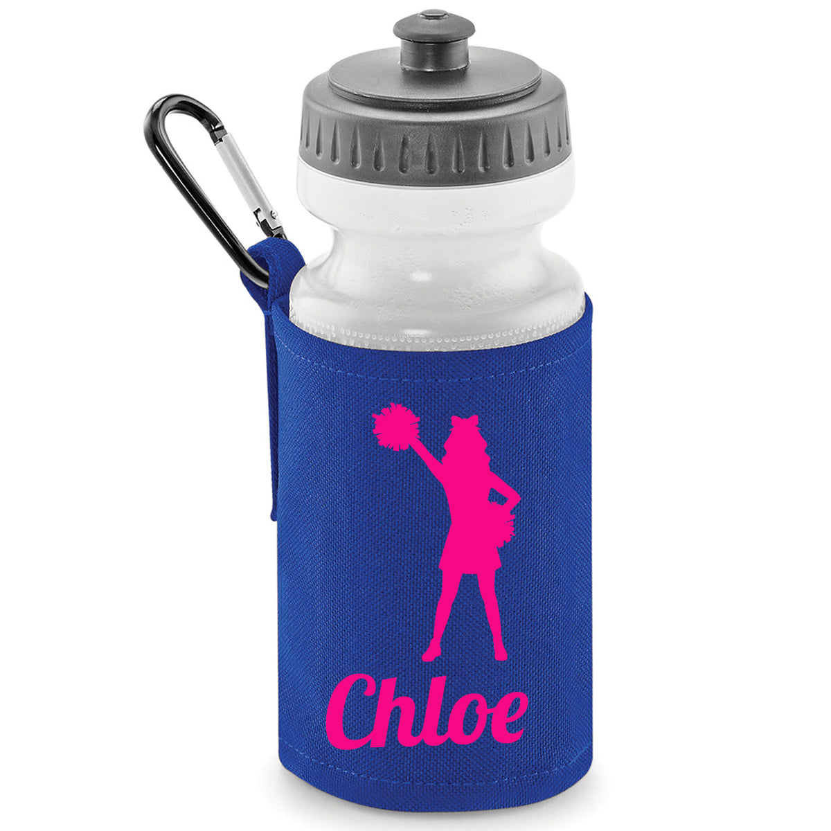 Royal Blue Water Bottle & Holder