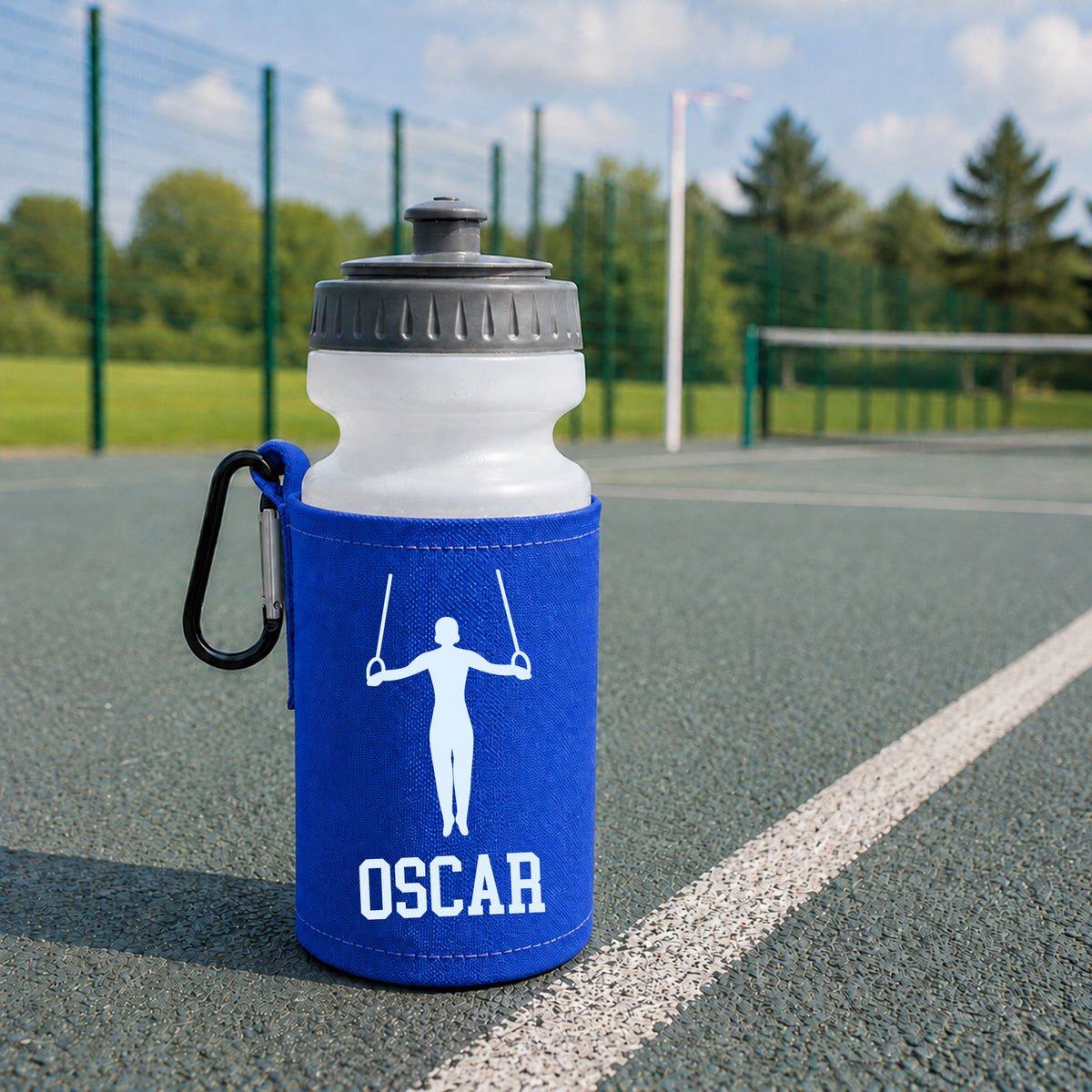 Royal Blue Water Bottle & Holder