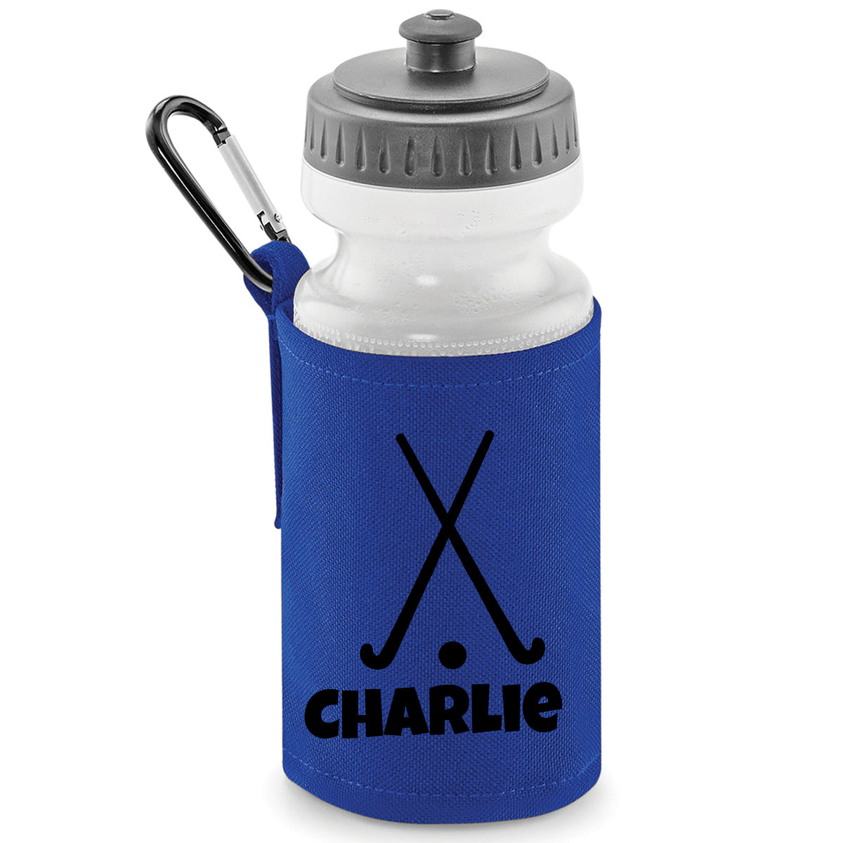 Royal Blue Water Bottle & Holder