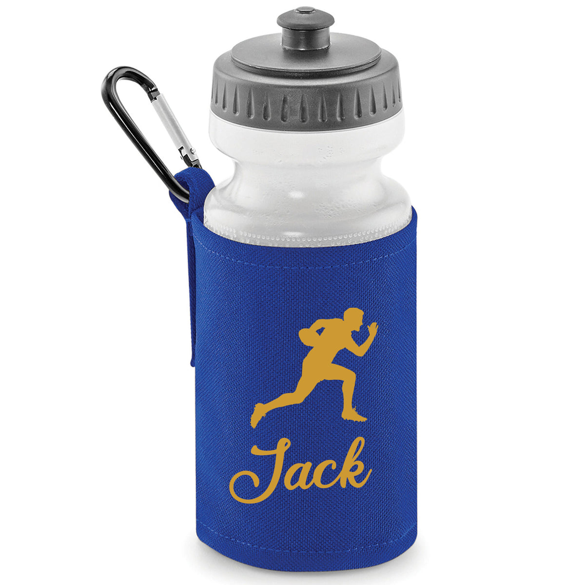 Royal Blue Water Bottle & Holder