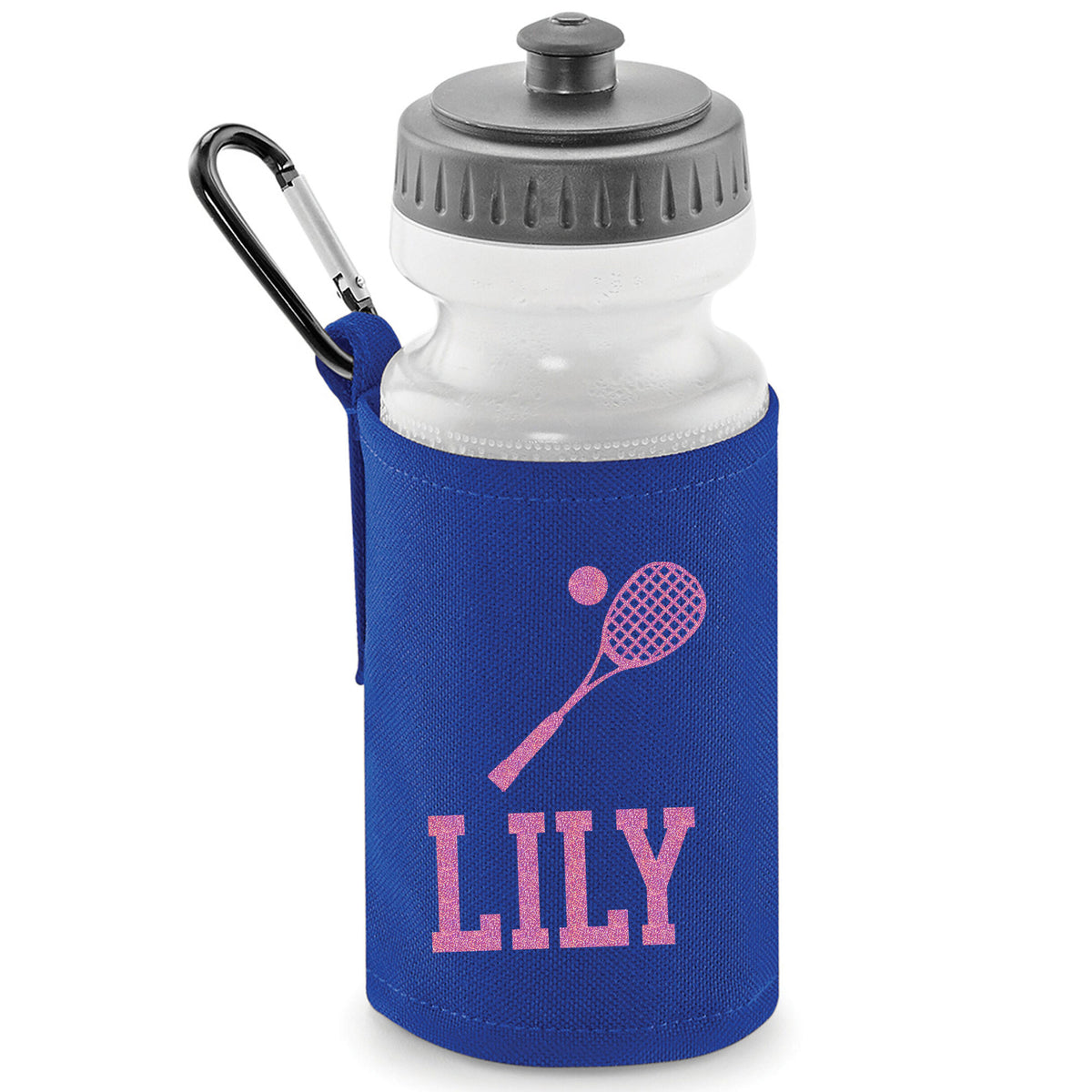 Royal Blue Water Bottle & Holder
