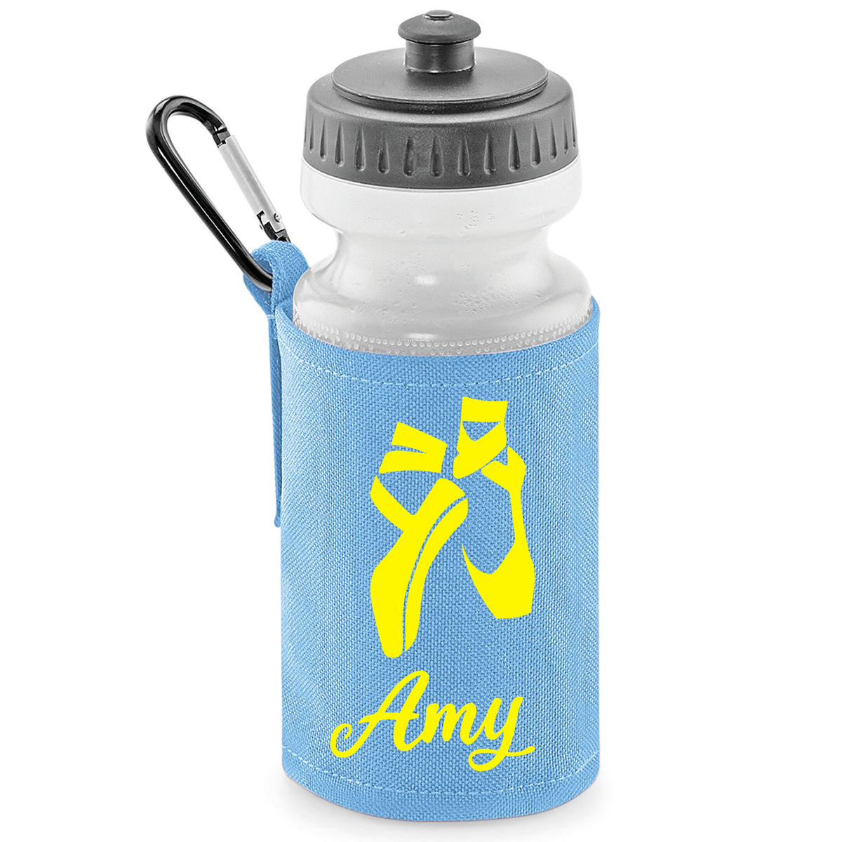 Sky Blue Water Bottle & Holder