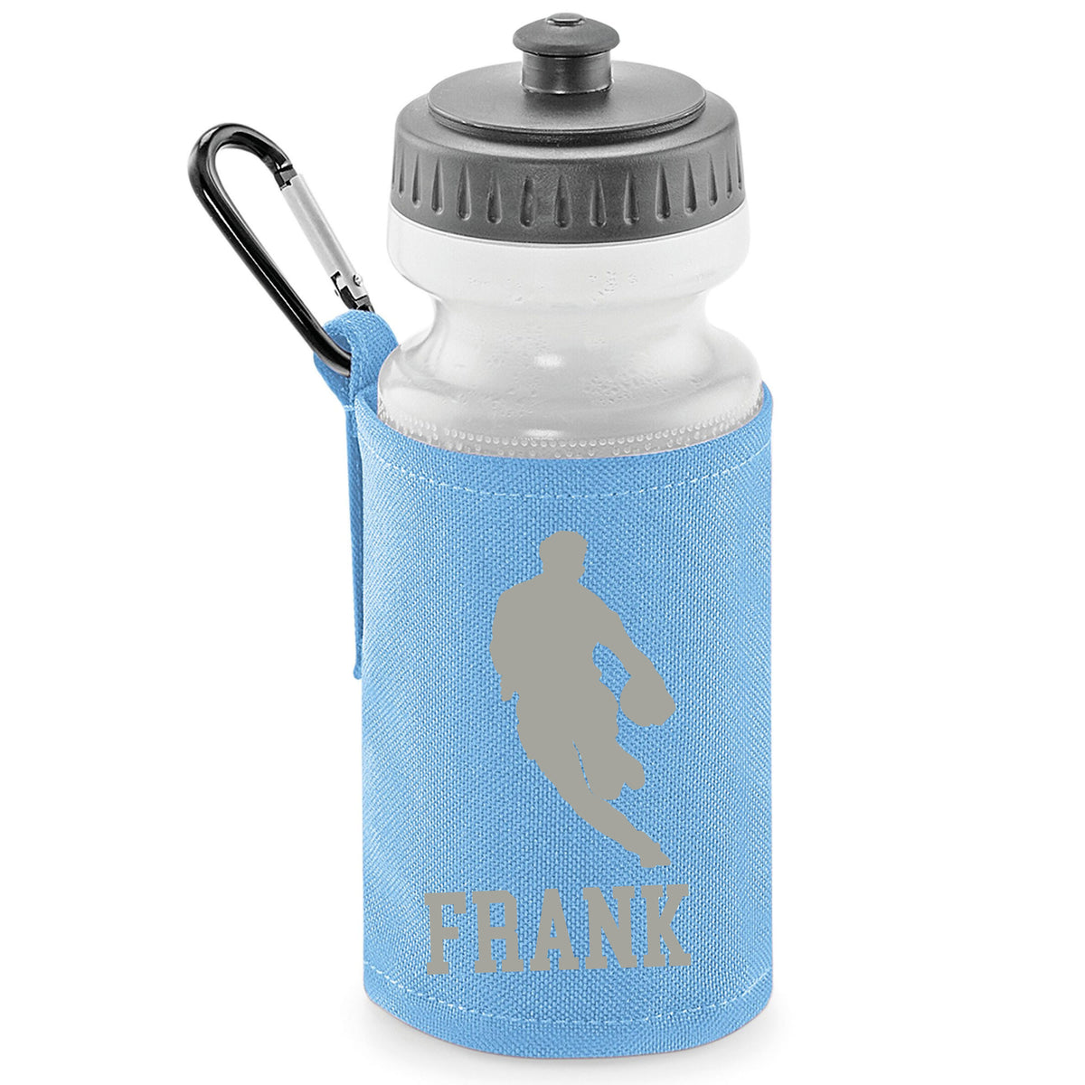 Sky Blue Water Bottle & Holder