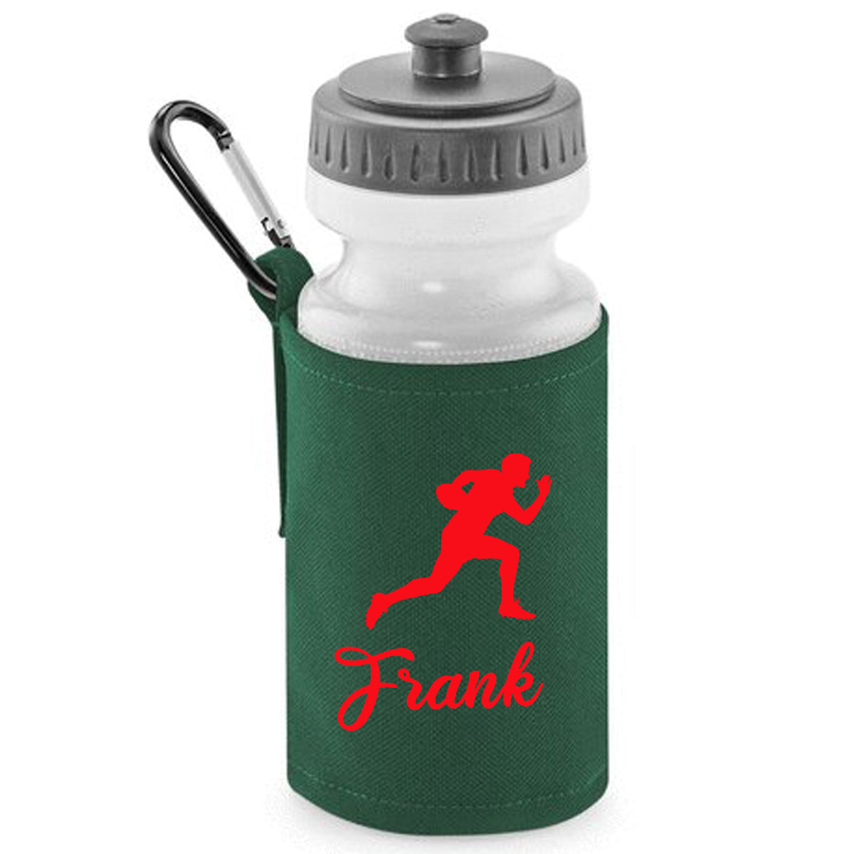 Bottle Green Water Bottle & Holder