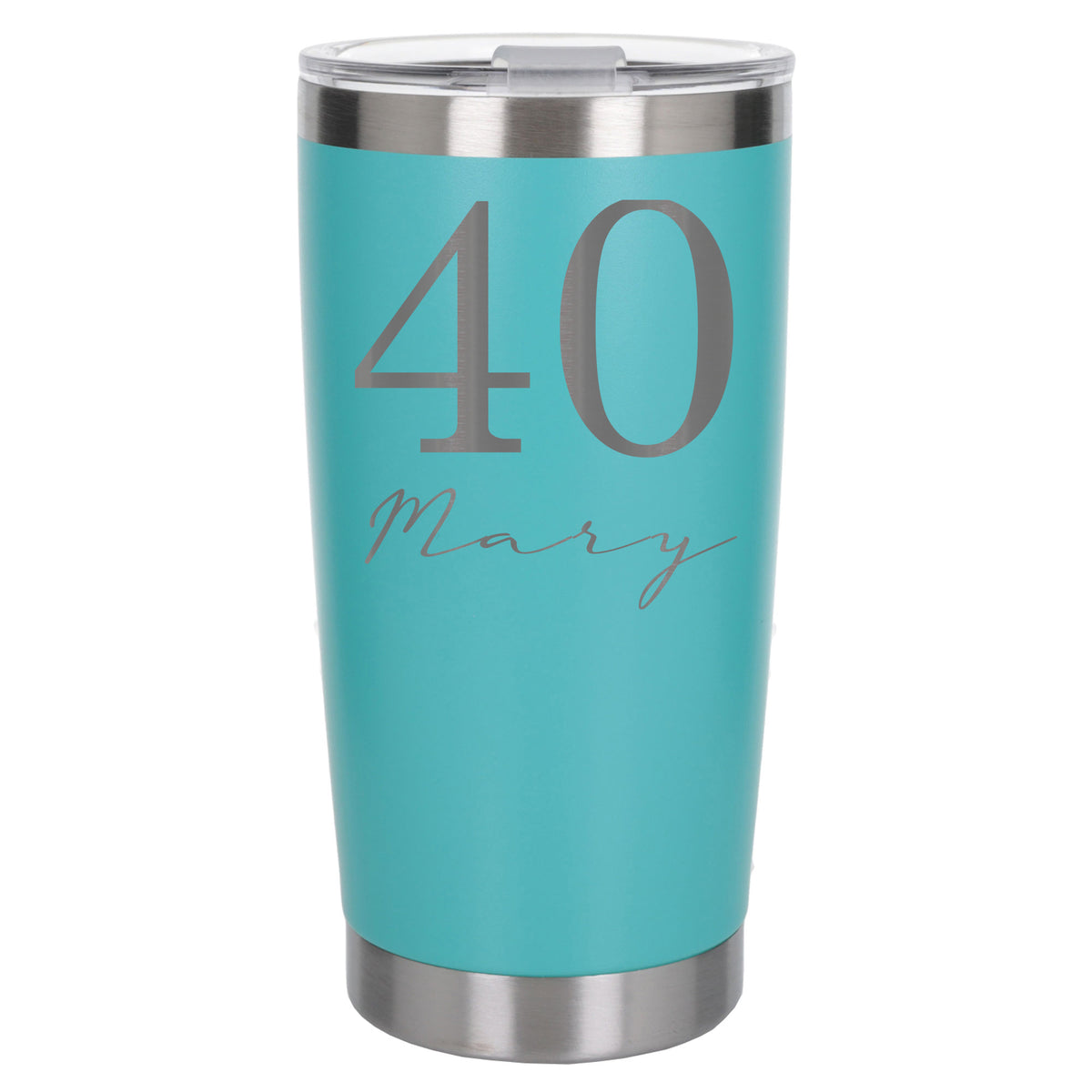 Turquoise Thermal Metal Coffee Cup