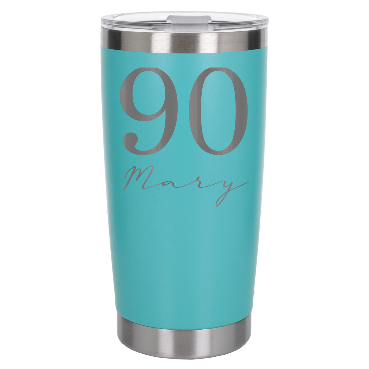 Turquoise Thermal Metal Coffee Cup