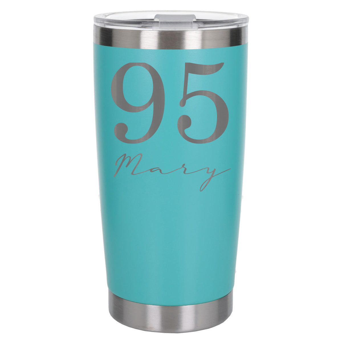 Turquoise Thermal Metal Coffee Cup