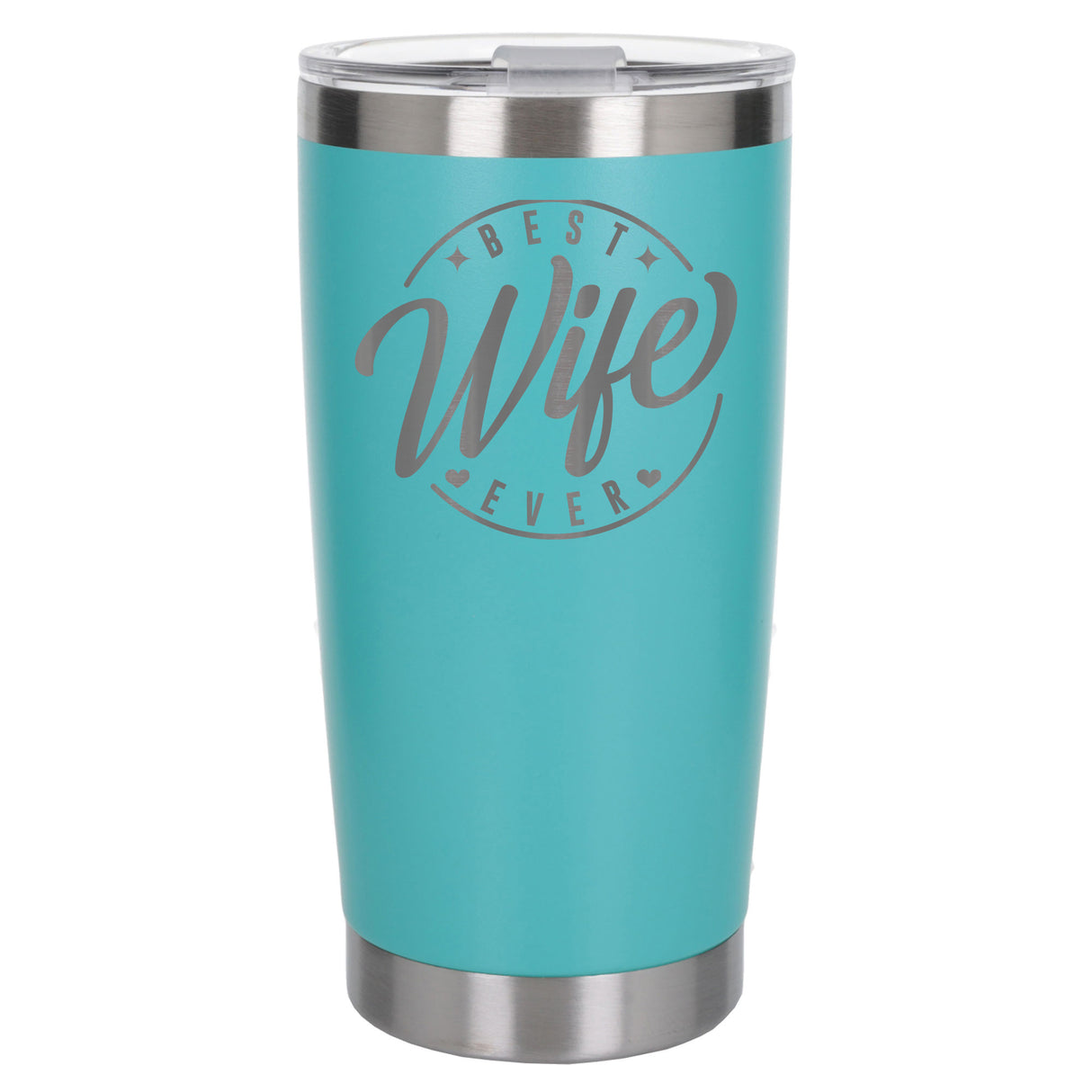 Turquoise Thermal Metal Coffee Cup