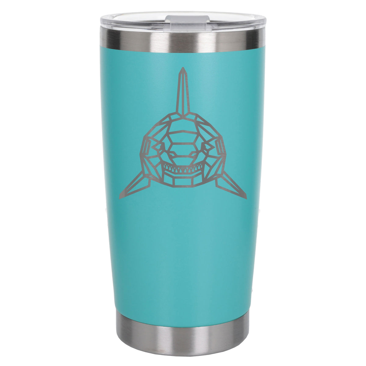 Turquoise Thermal Metal Coffee Cup