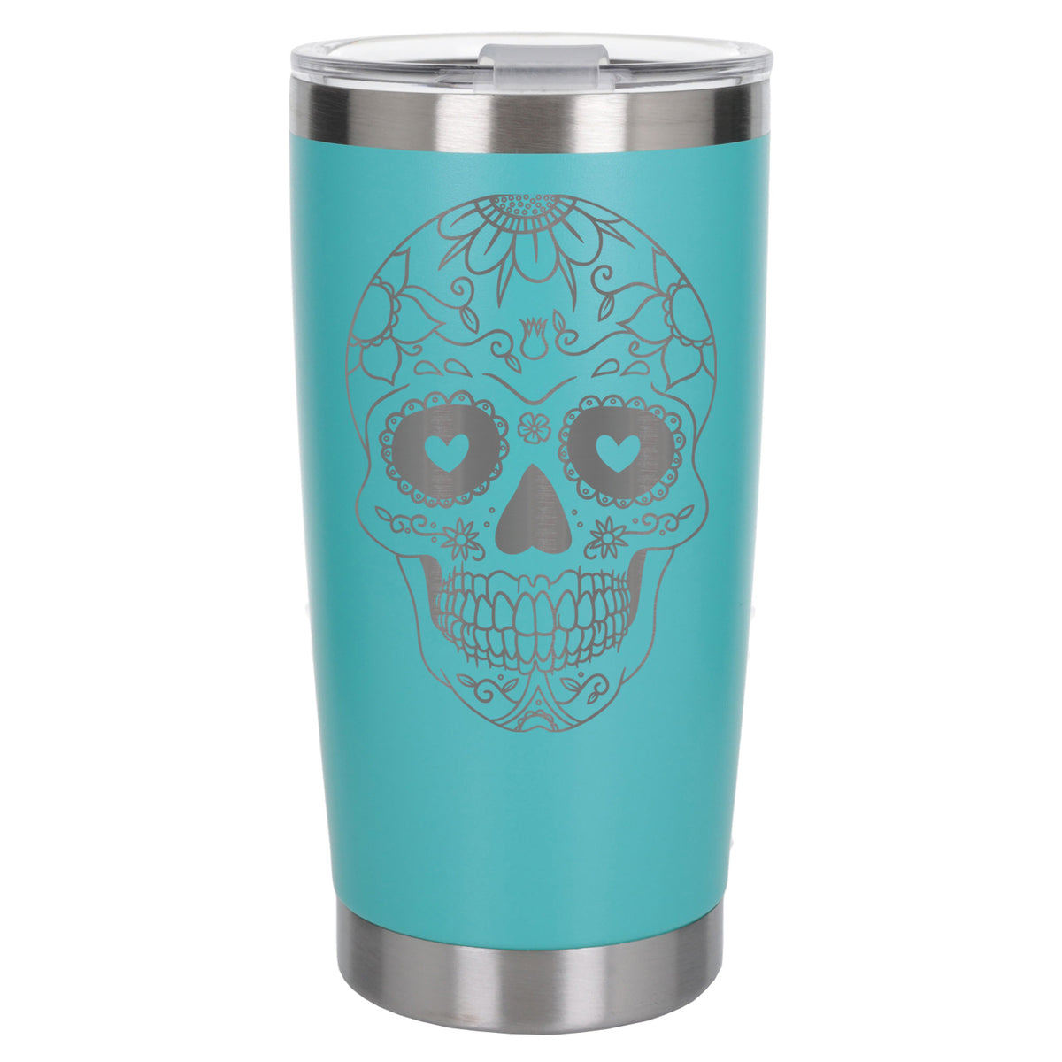 Turquoise Thermal Metal Coffee Cup