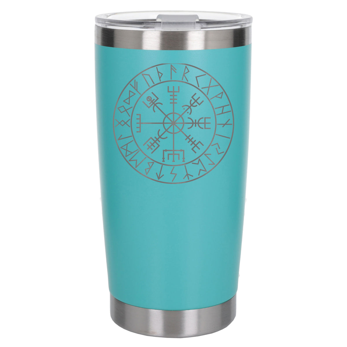 Turquoise Thermal Metal Coffee Cup