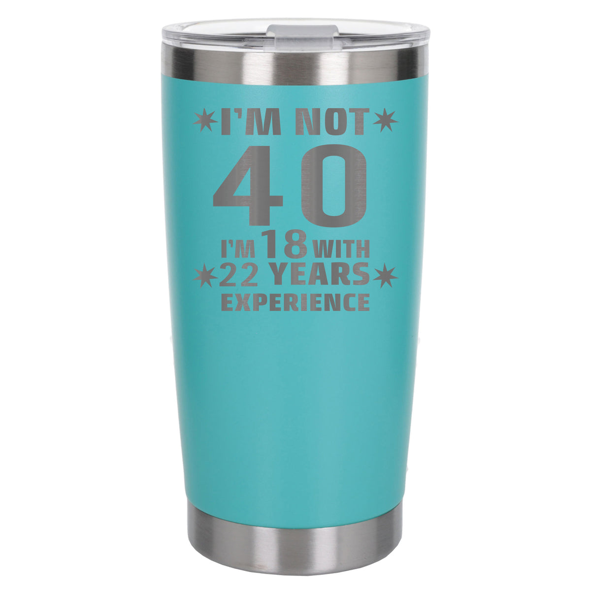 Turquoise Thermal Metal Coffee Cup