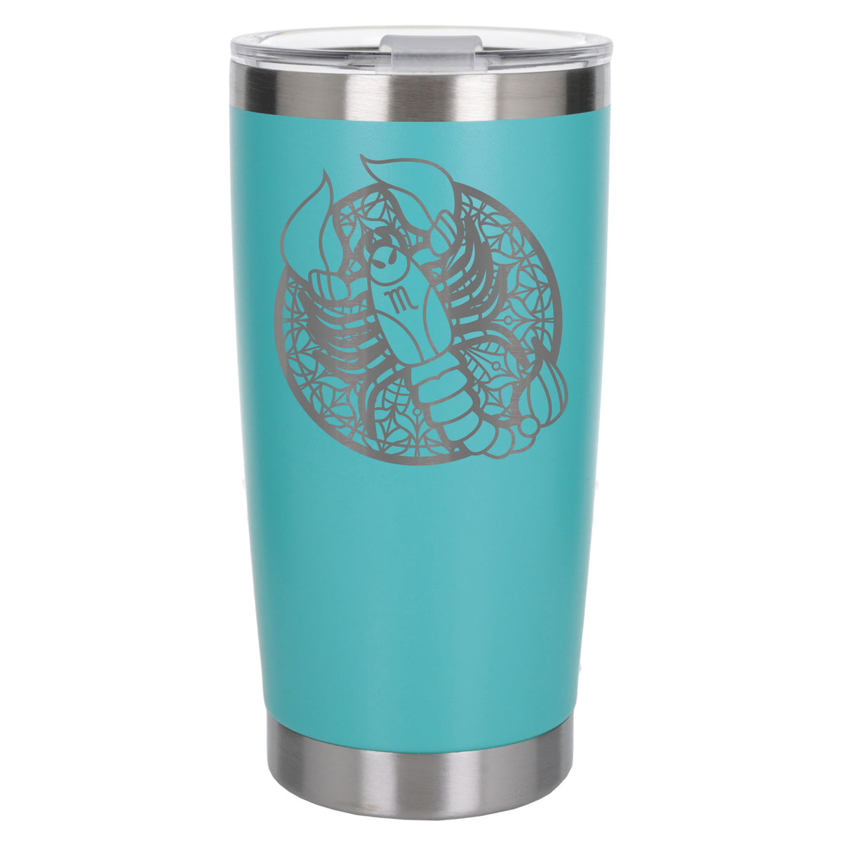Turquoise Thermal Metal Coffee Cup