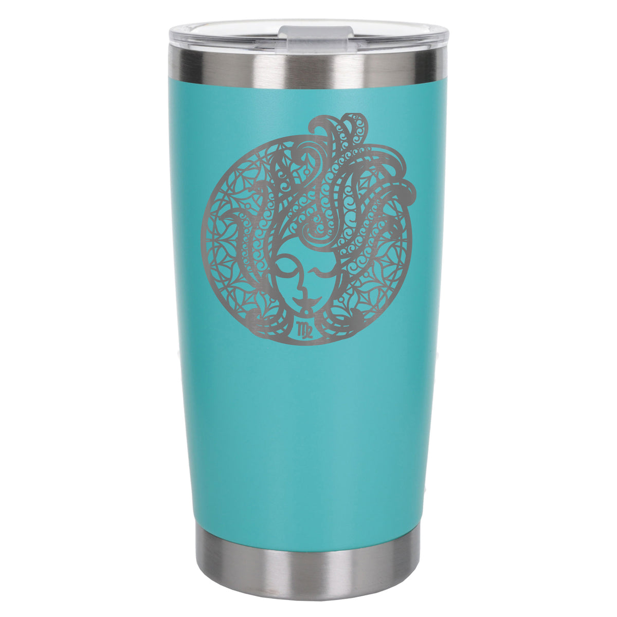 Turquoise Thermal Metal Coffee Cup